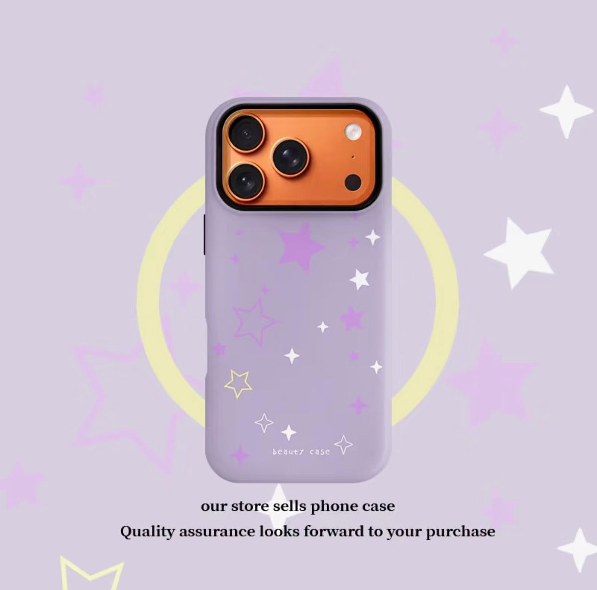 Taro Purple Star Phone Case