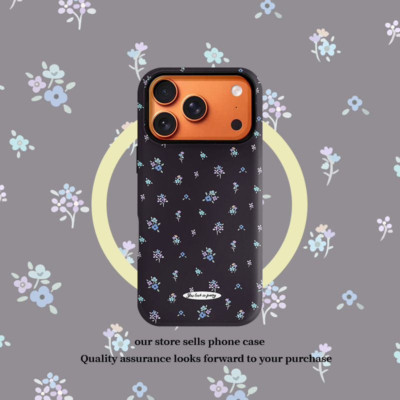 Midnight Wildflower Phone Case