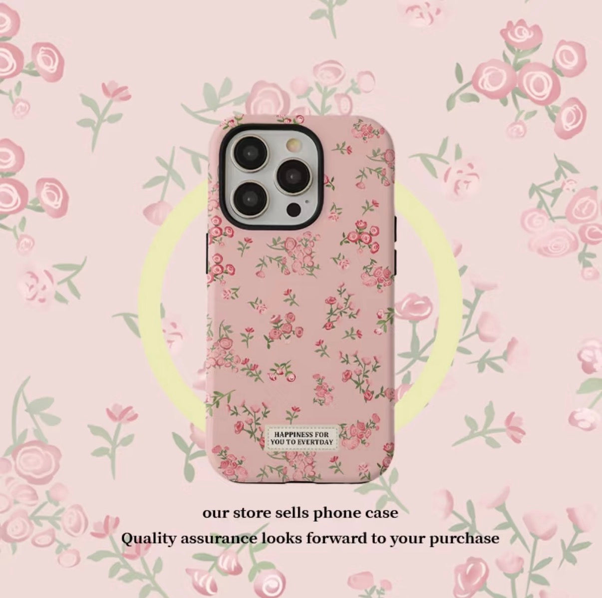 Pink Flower Phone Case