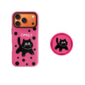 Surprised Black Cat Phone Case