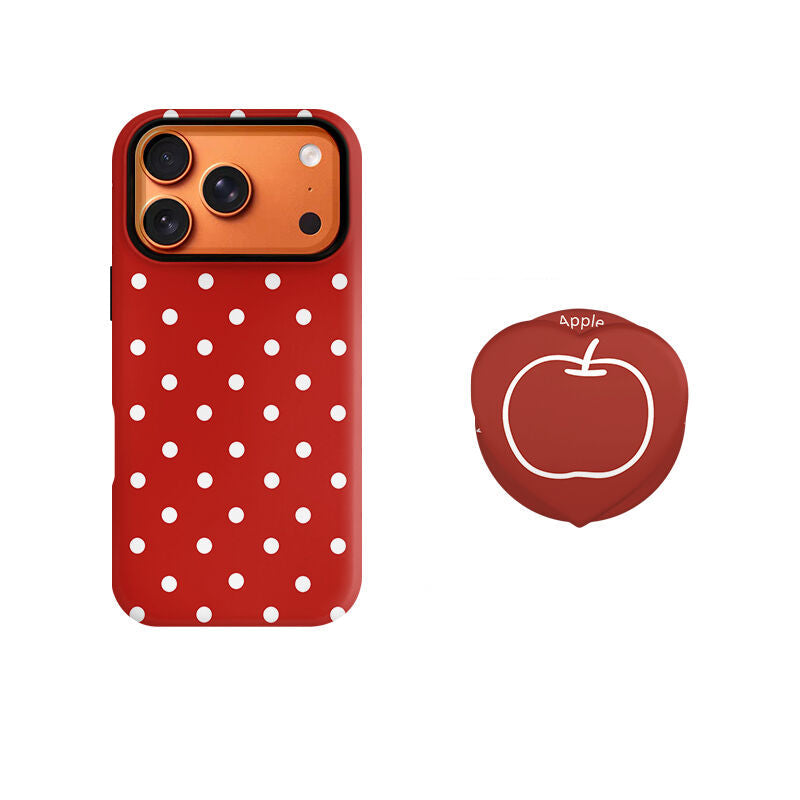 Red Polka-Dot Phone Case
