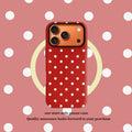 Red Polka-Dot Phone Case