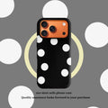 White Polka-Dot Phone Case