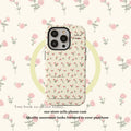 Off-white Floral Phone Case