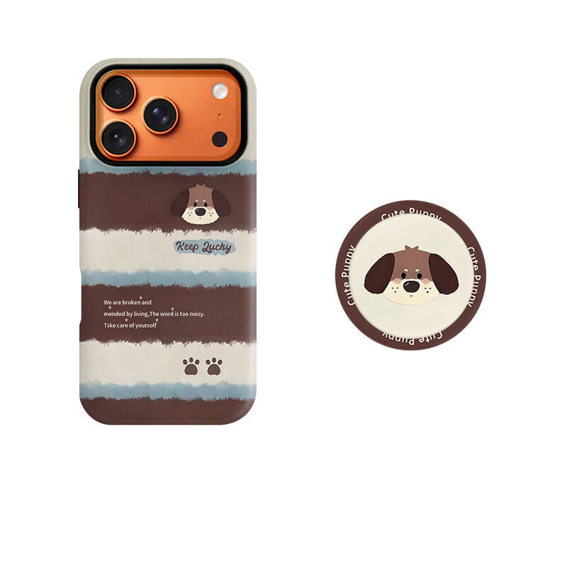 Retro Puppy Phone Case
