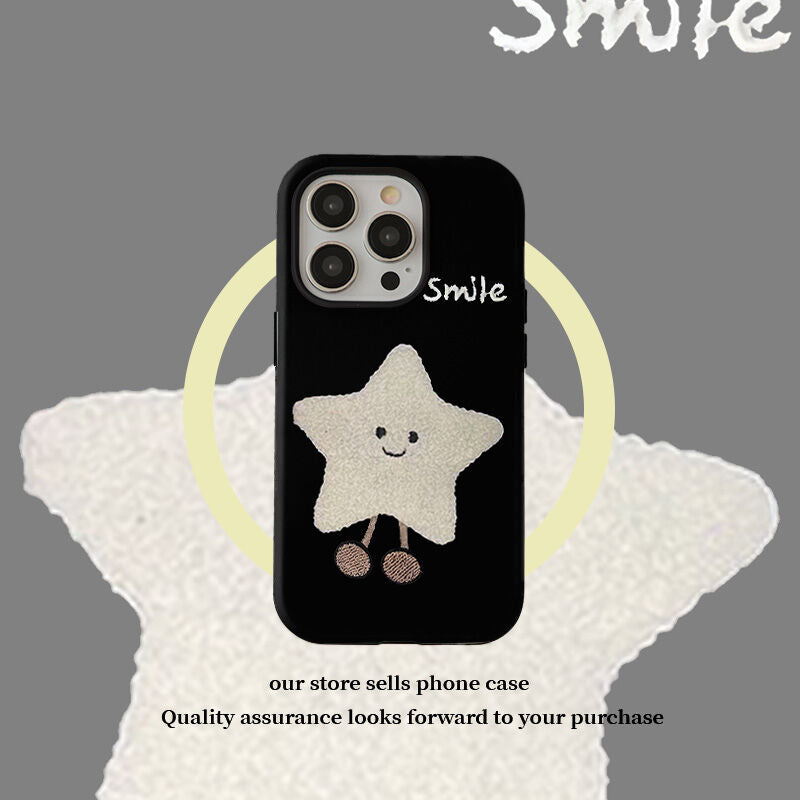 Black Star Phone Case