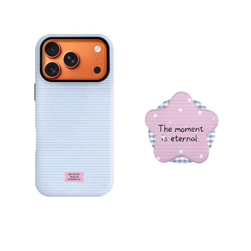 Blue Striped Phone Case