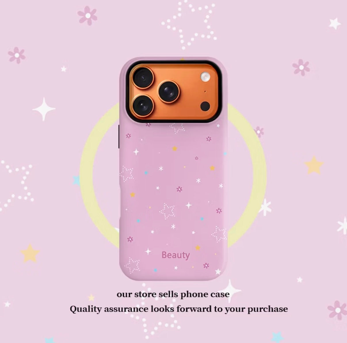 Pink Sparkling Phone Case