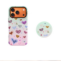 Painted Heart Doodle Phone Case