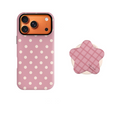 Soft Pink Polka Dot Phone Case