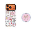 Coquette Bow Print Phone Case