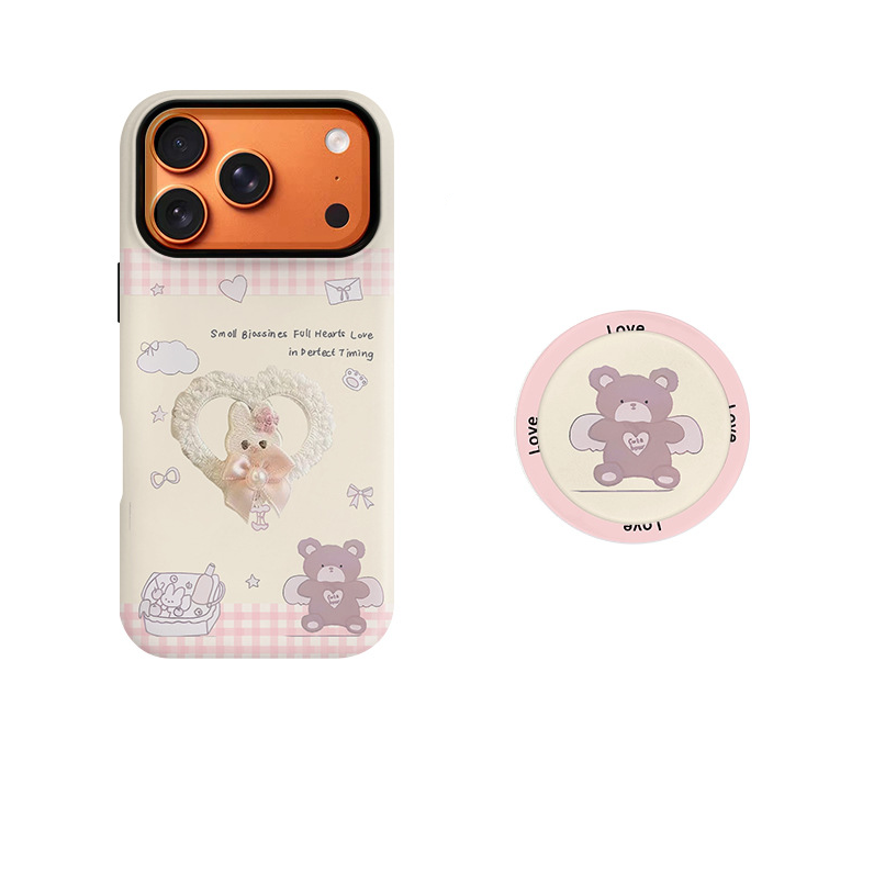 Sweet Bear Heart Phone Case