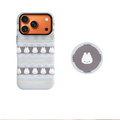 Blue Bunny Stripe Phone Case