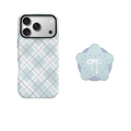 Baby Blue Plaid Phone Case
