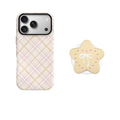 Blush Plaid Phone Case