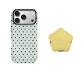 Black Polka Dot Phone Case