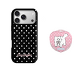 Black & White Polka Dot Phone Case