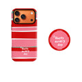 Happy Every Day Color Block Phone Case