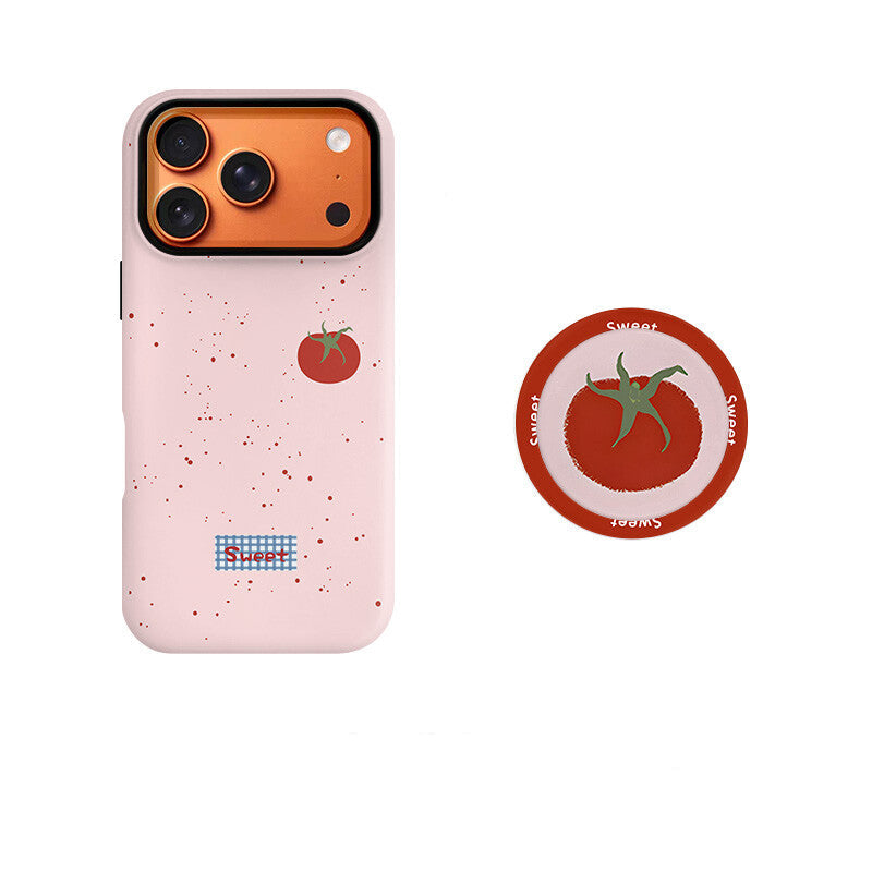 Cute Pink Tomato Phone Case