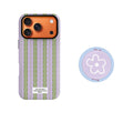 Purple Striped Phone Case