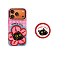 Pink Plaid Cat Phone Case